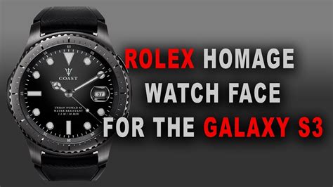 gear s3 custom rolex faces